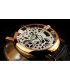 W3374 - Vintage hollow gold quartz watch