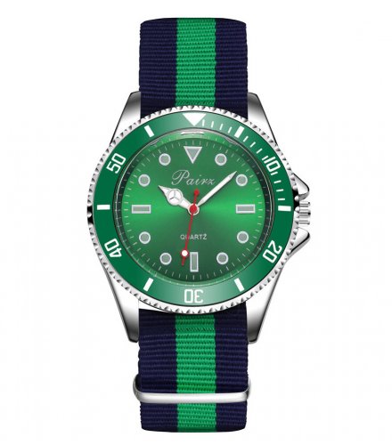 W3410 - Striped Braided Fashion Watch