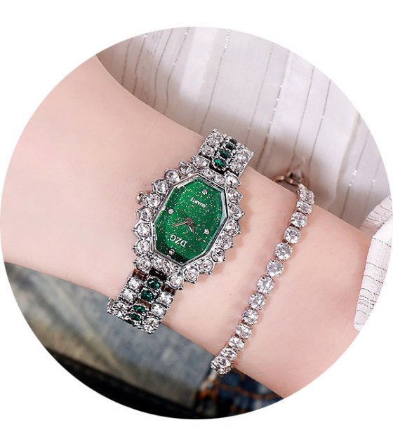 W3413 - Square Diamond Fashion Watch