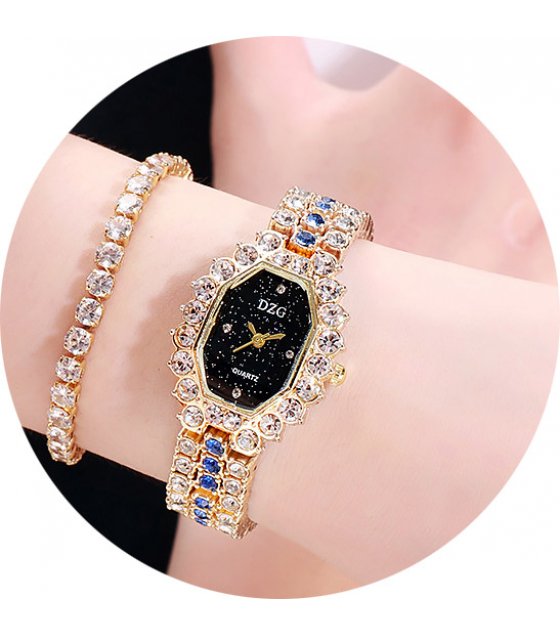 W3416 - Square Diamond Fashion Watch