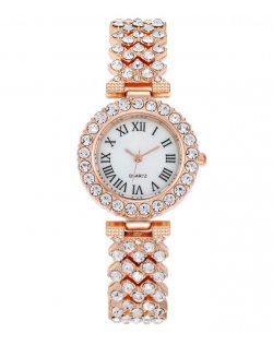 W3813 - Roman Style Diamond Ladies Watch