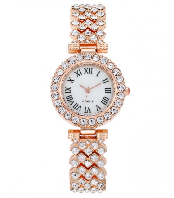 W3813 - Roman Style Diamond Ladies Watch