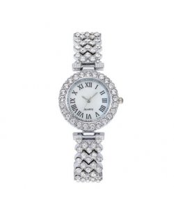 W3815 - Roman Style Diamond Ladies Watch