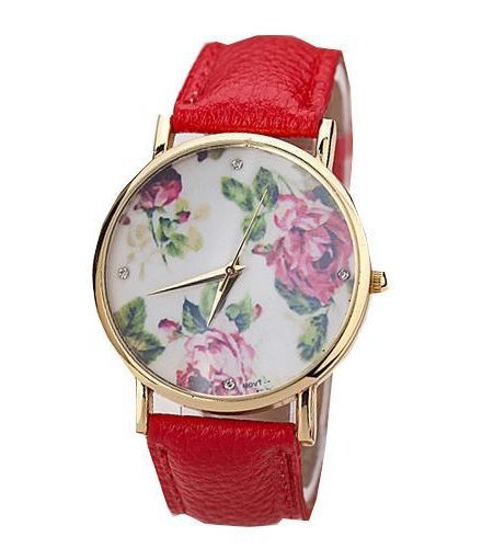 W576 - Geneva new retro floral Watch