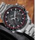 W898 - Large dial stainless steel mens watch