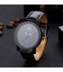 W916 - Sonx Black Leather Watch