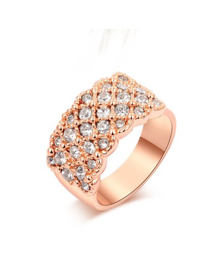 R068 - Rose Gold Diamond Ring