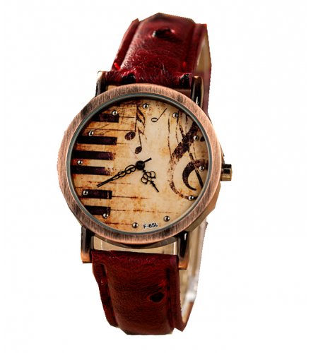 W056 - Red Vintage Watch