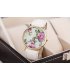 W025 - White Floral Watch