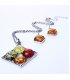 SET053 - Colorful Gem Necklace Set