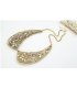 N441- Golden Collar Necklace