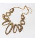 N504 - Exaggerated geometric short necklace