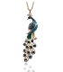 N183 - Exquisite Diamond Peacock Necklace 
